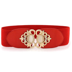 Women's Jeweled Elastic High Waist Belt for Casual Party