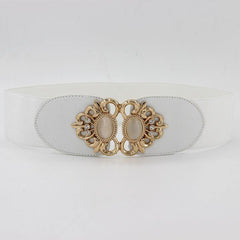 Women's Jeweled Elastic High Waist Belt for Casual Party