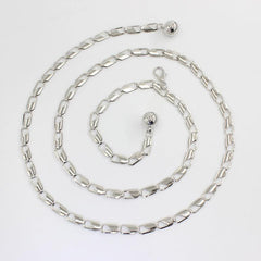 Metal Waist Chain Women's Belly Chain Thin Body Chain
