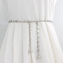Metal Waist Chain Women's Belly Chain Thin Body Chain