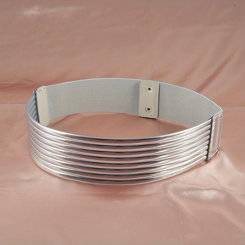 Steampunk Elastic Wide Belt Vintage Waistband for Women
