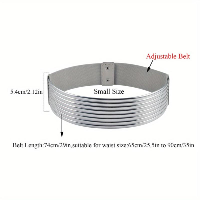 Steampunk Elastic Wide Belt Vintage Waistband for Women