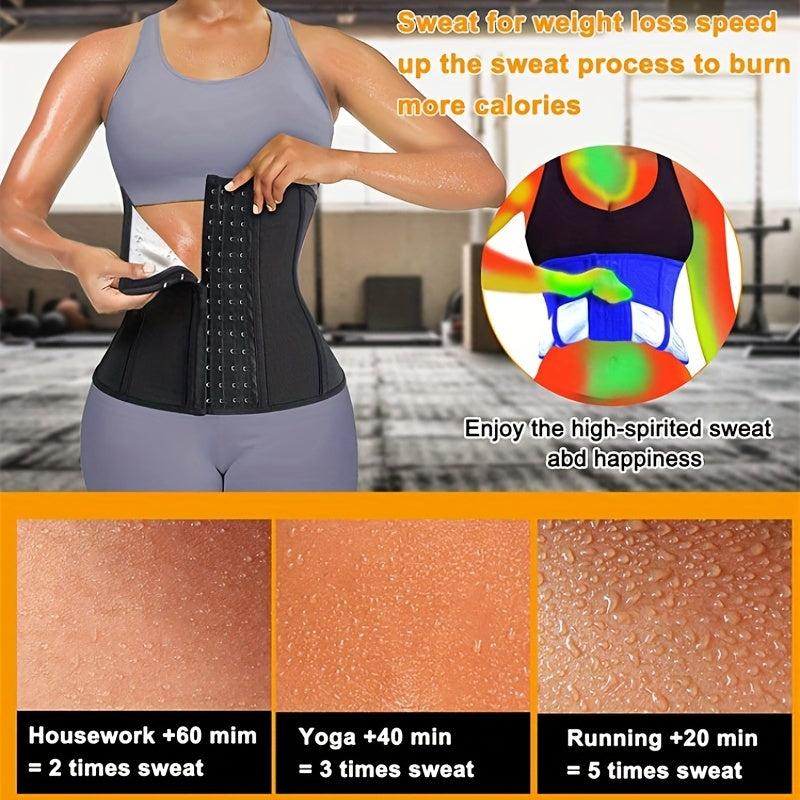Sauna Belt Waist Trimmer Yoga Weight Loss Belt Waist Shaping