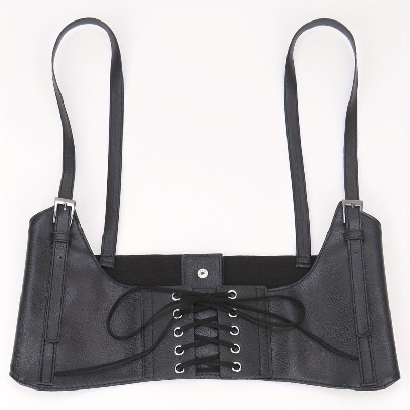  PU Harness Belt Steampunk Cinch Belt Corset