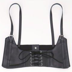  PU Harness Belt Steampunk Cinch Belt Corset