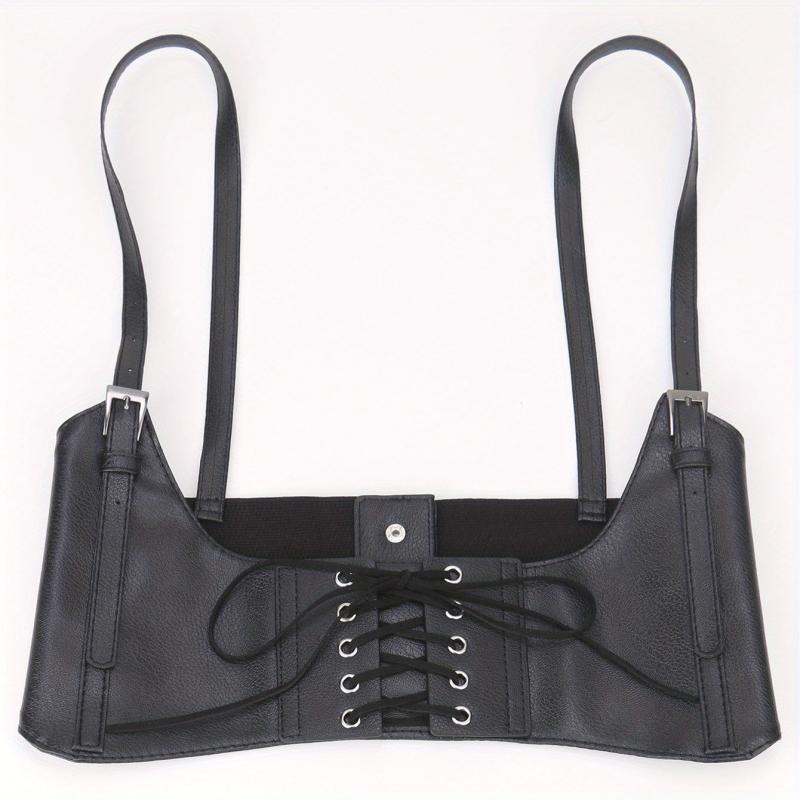  PU Harness Belt Steampunk Cinch Belt Corset