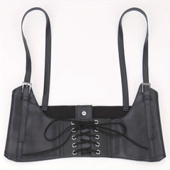  PU Harness Belt Steampunk Cinch Belt Corset