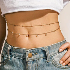 Sexy Beads Tassel Waist Chain Women Outdoor Sun Beach Bikini Belly Chain