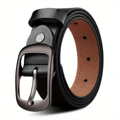 Vintage Oval Pin Buckle Belt for Women