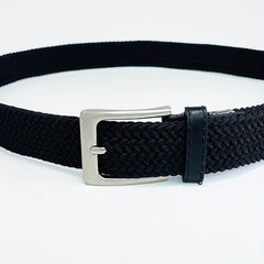 Men's Woven Elastic Belt Student Leisure Sports Belts