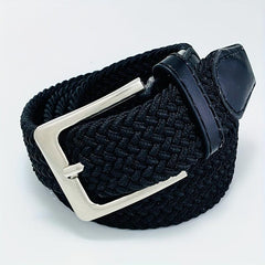 Men's Woven Elastic Belt Student Leisure Sports Belts