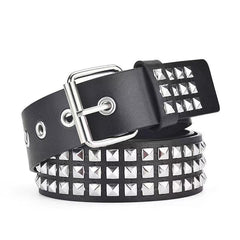 Y2K Leather Belt Tassel Chain Goth Punk Girl Belts For Jeans Pants