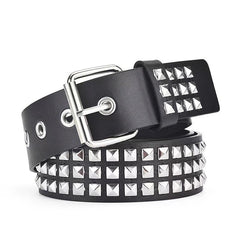 Y2K Leather Belt Tassel Chain Goth Punk Girl Belts For Jeans Pants