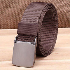 Adjustable Military Tactical Belt Metal Buckle Canvas Waistband