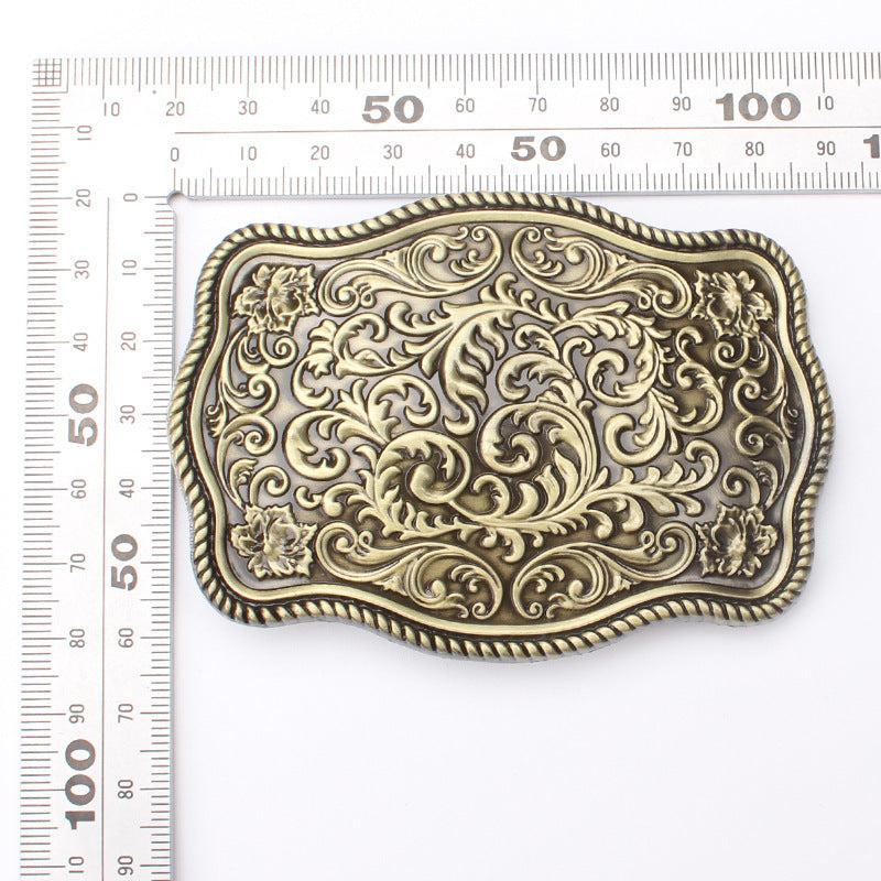Men's Novelty Belt Buckle Western Cowboy Punk Hip Hop Belt Accessories