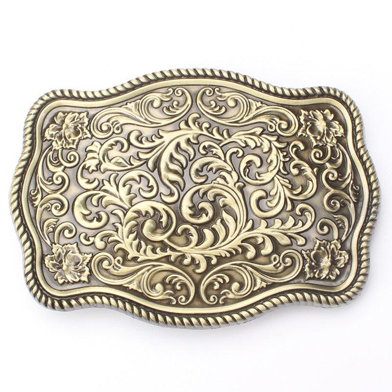 Men's Novelty Belt Buckle Western Cowboy Punk Hip Hop Belt Accessories