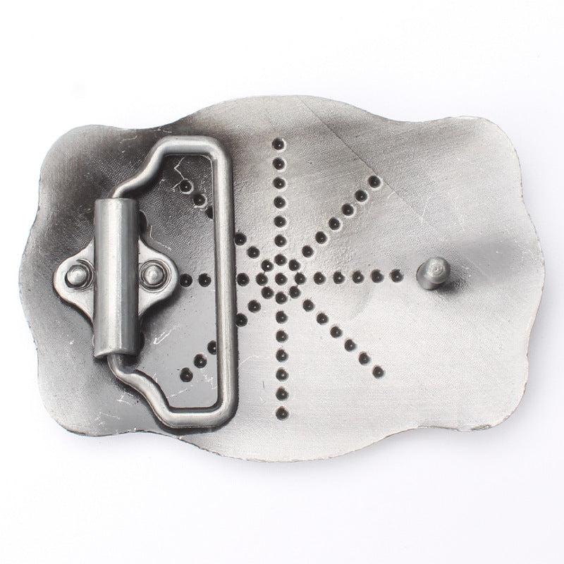 Men's Novelty Belt Buckle Western Cowboy Punk Hip Hop Belt Accessories