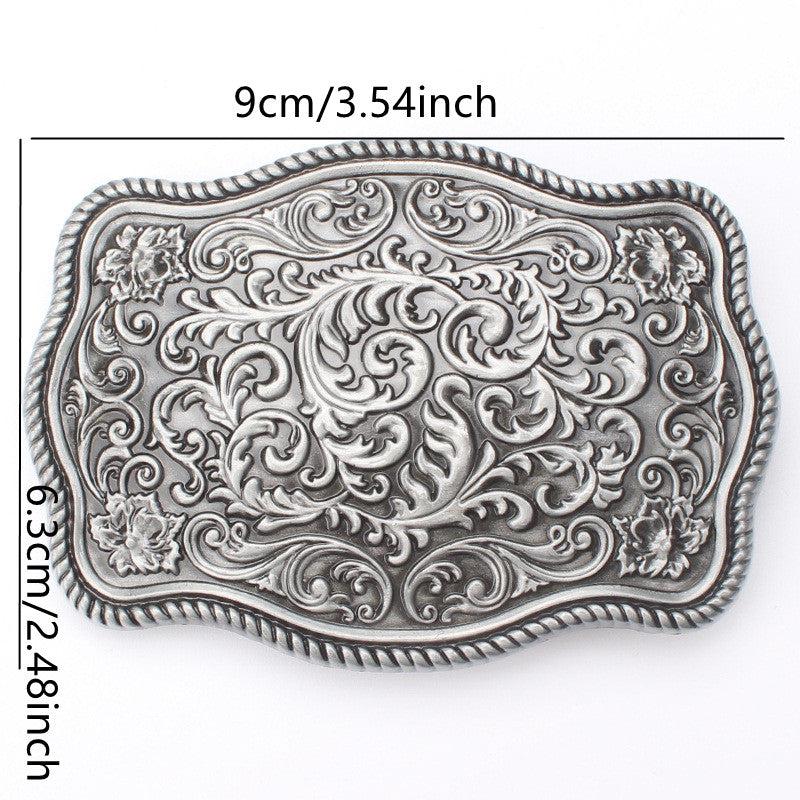 Men's Novelty Belt Buckle Western Cowboy Punk Hip Hop Belt Accessories