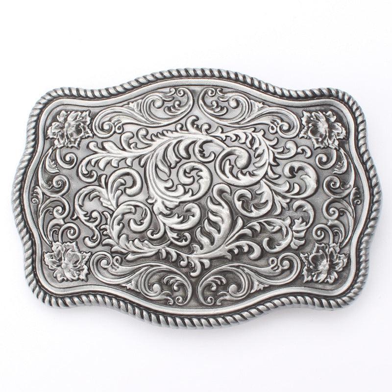Men's Novelty Belt Buckle Western Cowboy Punk Hip Hop Belt Accessories