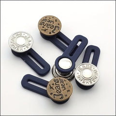 6pcs Waistband Extender Button Retractable Extended Jeans Button