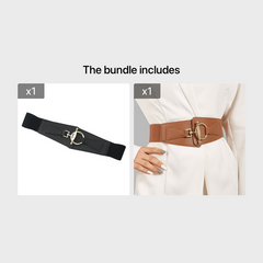 Wide Belt Accessories Coat Girdle Women's Skirt Elastic Dress Decoration Belt