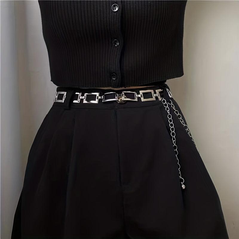 Metal Chain Punk Bikini Body Belt