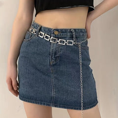 Metal Chain Punk Bikini Body Belt