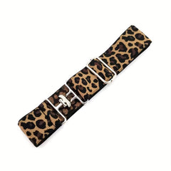 Leopard Print Stretchable Waist Belt