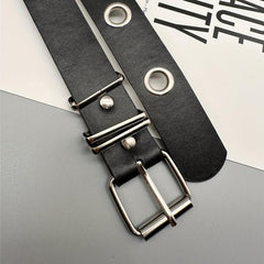 Adjustable Full Hole Waist Belt for Men and Women