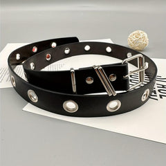Adjustable Full Hole Waist Belt for Men and Women