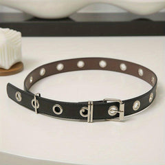 Adjustable Full Hole Waist Belt for Men and Women
