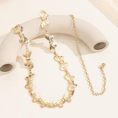 Metal Bowknot Waist Chain Skirt Suit Dress Waist Chain Fashionable Belt Body