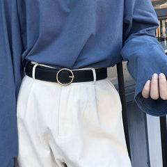 Vintage PU Belt Casual Belts for Women