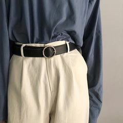 Vintage PU Belt Casual Belts for Women