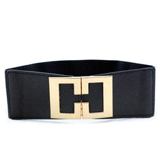 Wide Waistband Women's Elastic Belt for Dress Decoration