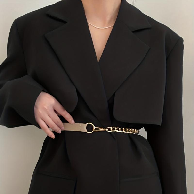 Stylish Chain Belt for Women - Thin Casual Skirt Dress Girdle