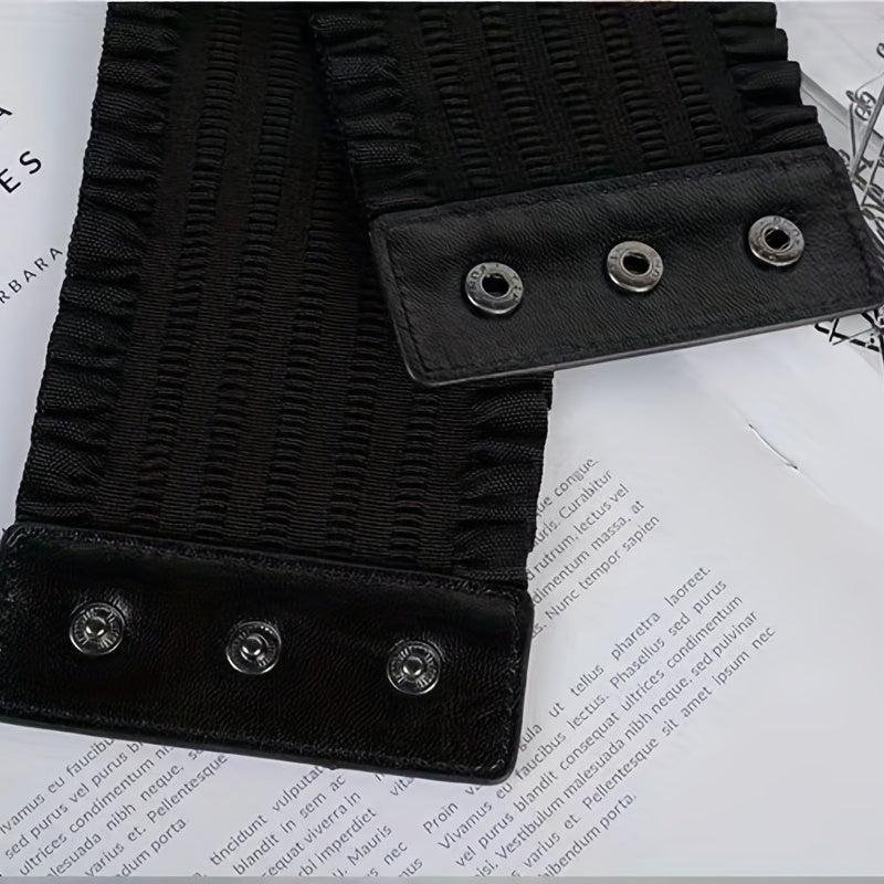 2pcs Elastic Wide Belt Waistband for Women
