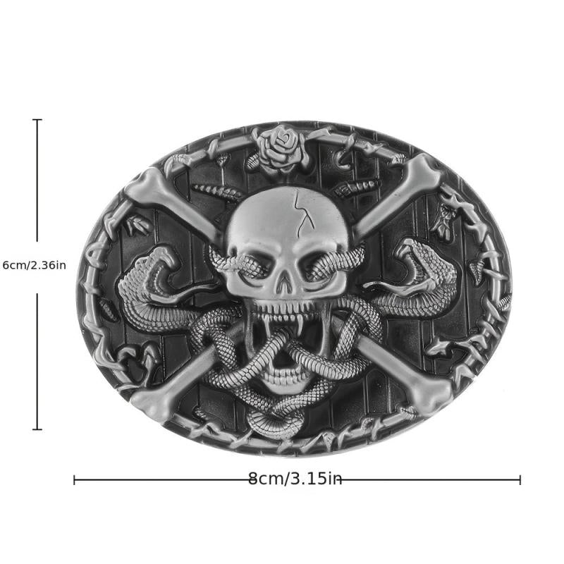 Personalised Casual Western Cowboy Belt Buckle for Men