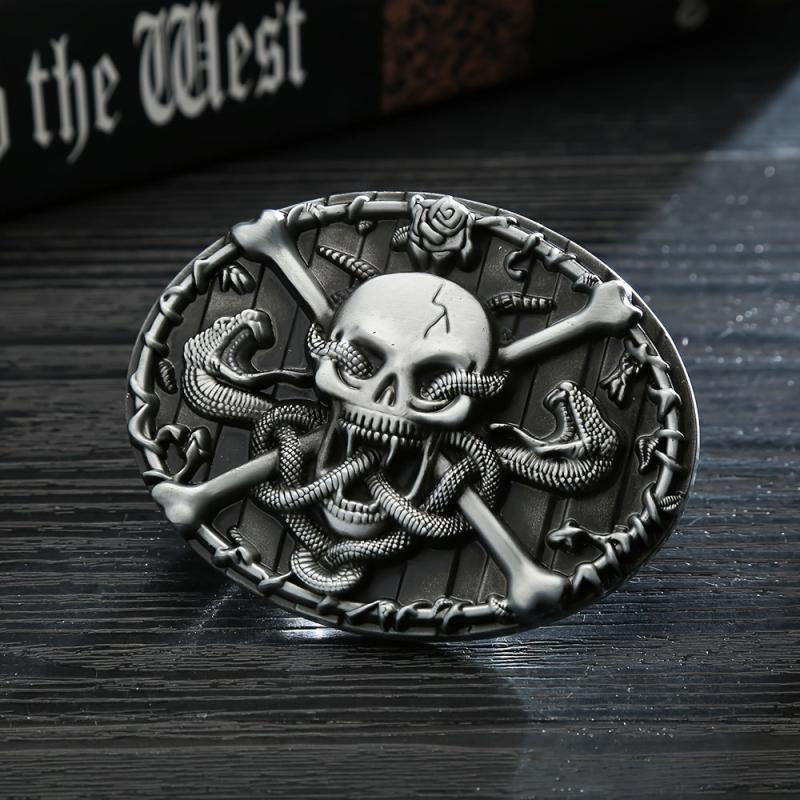 Personalised Casual Western Cowboy Belt Buckle for Men