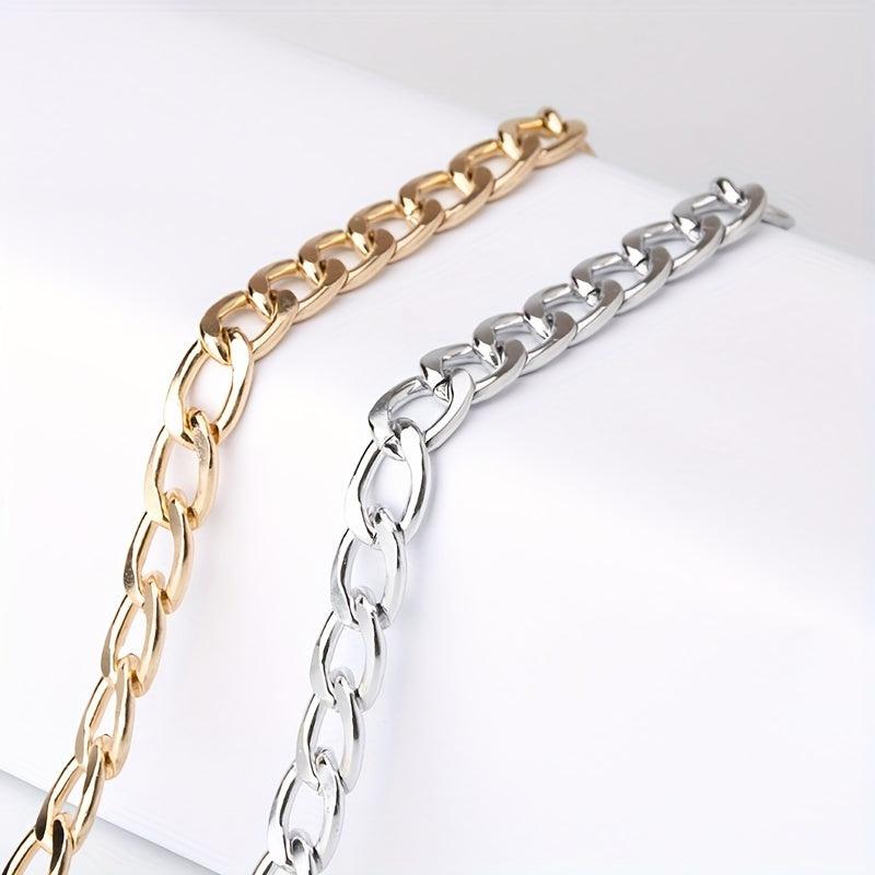 Y2K Metal Openwork Waist Chain Punk Waistband for Women