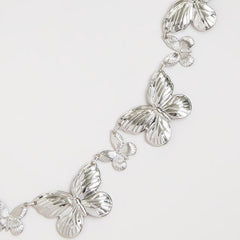 Y2K Butterfly Waist Chain Metal Belly Chain