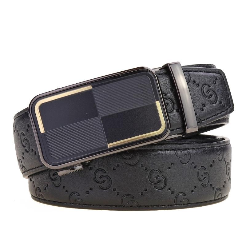 Men's Automatic Buckle Belt for Outdoor Party Business