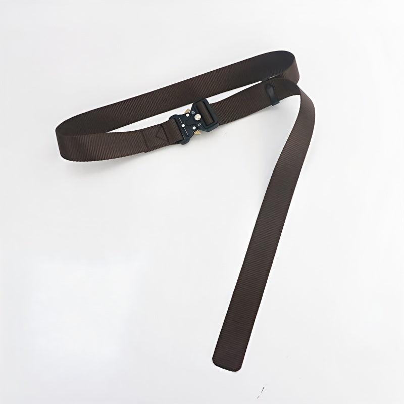 Cargo Pants Hip Hop Army Training Style Quick Dry Release Buckle Tape Belt
