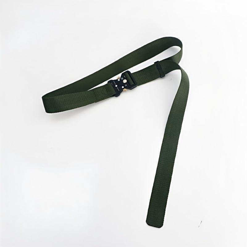 Cargo Pants Hip Hop Army Training Style Quick Dry Release Buckle Tape Belt