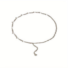 Heart Shaped Beads Tassel Belly Chain for Women