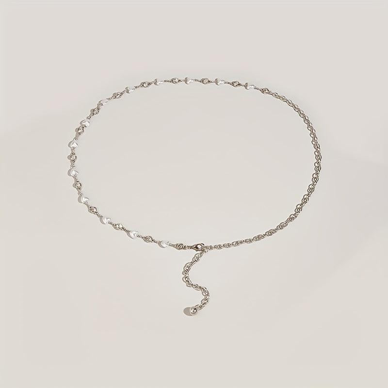 Heart Shaped Beads Tassel Belly Chain for Women