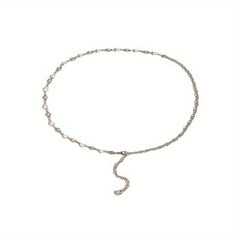 Heart Shaped Beads Tassel Belly Chain for Women