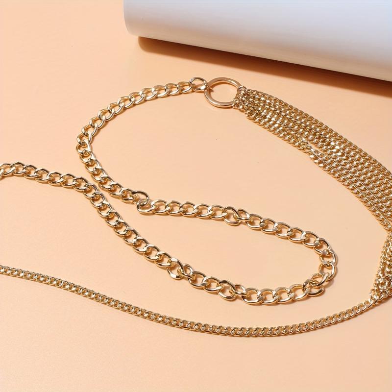 Vintage Coin Pendant Body Chain for Women