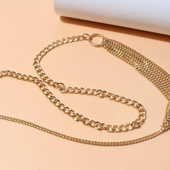 Vintage Coin Pendant Body Chain for Women