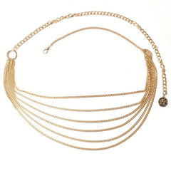 Vintage Coin Pendant Body Chain for Women